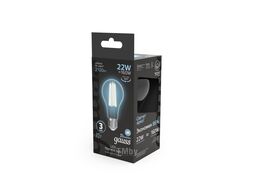 Лампа светодиодная филаментная Filament 22Вт А70 4100К E27 2100лм GAUSS 102902222