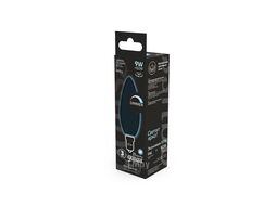 Лампа светодиодная филаментная Filament 9Вт свеча 4100К нейтр. бел. 610лм диммир. milky GAUSS 103201209-D