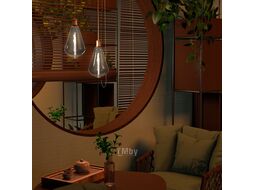 Лампа светодиодная филаментная Vintage Filament Straight 6Вт ST164 4000К нейтр. бел. E27 330лм 164х297мм Gray GAUSS 157802205