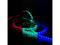 Лента светодиодная 7.2Вт 5050/30-SMD RGB 12В DC IP66 (блист.5м) GAUSS 311000407