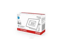 Прожектор светодиодный Elementary 20Вт 6500К 1750лм IP65 200-240В PROMO черн. Gauss 613100320P