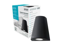 Светильник садово-парковый Sigma НТУ 2х35Вт GU10 IP54 170-240В 50Гц 125х88х156 архитектурный настенный GAUSS GD164