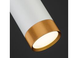 Подвесной светильник Eurosvet 50164/1 LED белый/золото