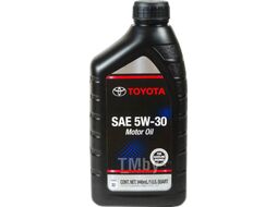 Масло моторное полусинтетическое 946мл - 5W30 Motor Oil (SN) TOYOTA 002791QT5W6S