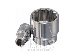 Головка торцевая 12-гранная 1/2"DR, 17 мм Ombra 112317