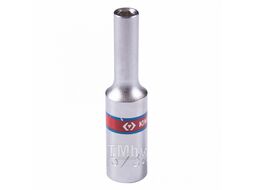 Головка торцевая глубокая шестигранная 1/4", 5/32", дюймовая KING TONY 223505S