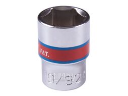 Головка торцевая стандартная шестигранная 3/8", 19/32", дюймовая KING TONY 333519S