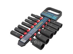 Набор головок ударных глубоких13пр.,1/2''(10, 12-15, 17, 19, 21, 22, 24, 27, 30, 32мм), на пластиковом держателе ILOforce IF-4137MPB