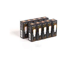 Лампа светодиодная Black 5Вт капсульная 2700К тепл. бел. G9 500лм 220В керамика GAUSS 107309105