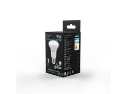 Лампа светодиодная Black 9Вт R63 4100К нейтр. бел. E27 700лм GAUSS 106002209