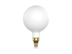 Лампа светодиодная филаментная Filament 14Вт G200 4100К нейтр. бел. E27 1170лм диммир. milky GAUSS 153202214-D