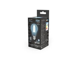 Лампа светодиодная филаментная Filament 26Вт А70 4100К E27 2700лм GAUSS 102902226