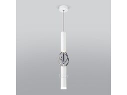 Подвесной светильник Eurosvet 50191/1 LED белый/хром