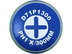 Отвертка стержневая крестовая ANTI-SLIP GRIP, PH1x300 мм Jonnesway D71P1300