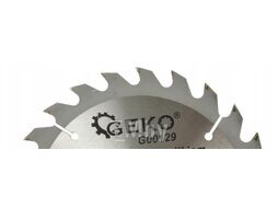 Диск пильный с напаянными зубцами из твердых сплавов 180х22х24T Geko G00129