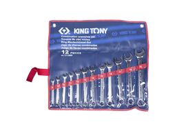 Набор комбинированных ключей KING TONY 8-22 мм, 12 предметов 1212MR