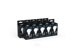 Лампа светодиодная Black 10Вт A60 6500К холод. бел. E27 920лм шаг. диммир. GAUSS 102502310-S