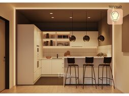 Лампа светодиодная умная Smart Home 5Вт свеча 2700-6500К 470лм измен. цветов. темпер. + диммир. управление по Wi-Fi GAUSS 1110112