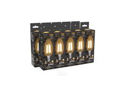 Лампа светодиодная филаментная Filament 13Вт Свеча 2700К E14 1100лм GAUSS 103801113