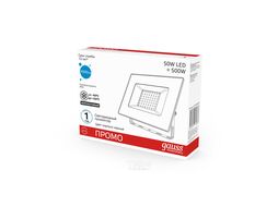 Прожектор светодиодный Elementary 50Вт 6500К 4500лм IP65 200-240В PROMO черн. Gauss 613100350P