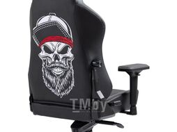 Кресло геймерское EVOLUTION GLORIOUS черный (SKULL BUDDY)