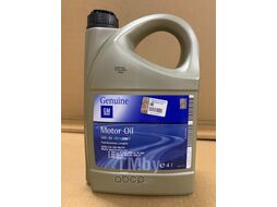 Масло моторное dexos2 API SN CF ACEA A3 B4 C3 VW 505.01 BMW LL04 OE GM 5W30 4L