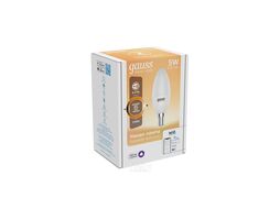 Лампа светодиодная умная Smart Home 5Вт свеча 2700К тепл. бел. 470лм диммир. управление по Wi-Fi GAUSS 1100112
