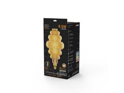 Лампа светодиодная филаментная Filament Honeycomb 8.5Вт 2000К тепл. бел. E27 660лм golden GAUSS 161802105