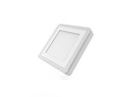 Светильник светодиодный Backlight ДПО 6 + 3Вт 3000К IP20 540лм 220-240В 145х145мм квадрат накладной 3 режима бел. GAUSS BL222