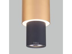 Подвесной светильник Eurosvet 50204/1 LED черный/матовое золото