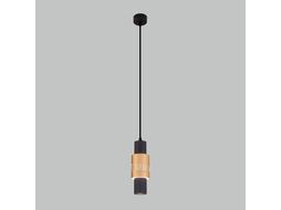 Подвесной светильник Eurosvet 50204/1 LED черный/матовое золото