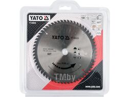 Диск пильный с напаянными зубцами из твердых сплавов 190/20 60T Yato YT-60636