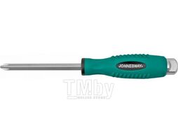 Отвертка стержневая крестовая, ударная, силовая под ключ, PH3х125 Jonnesway D70P3125