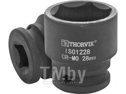 Головка торцевая ударная 1/2"DR, 28 мм Thorvik IS01228