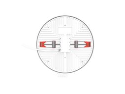 Светильник светодиодный Elementary Adjuastable Frameless FL 22Вт 4000К 2200лм d167мм монтаж 55-135 кругл. встраив. GAUSS 9034460224