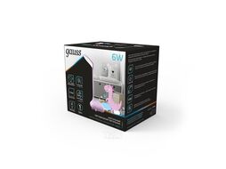 Светильник светодиодный Qplus GTL701 6Вт 330лм 2700-6000К 5В Li-ion 1200мА настольный детский роз. диммир. GAUSS GT7014