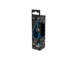 Лампа светодиодная филаментная Filament 5Вт свеча на ветру 4100К нейтр. бел. 450лм диммир. GAUSS 104801205-D