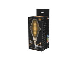Лампа светодиодная филаментная Filament Honeycomb 8Вт 2700К тепл. бел. E27 380лм flexible gray GAUSS 159802008