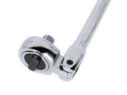 Трещотка KING TONY 3/8", 250 мм, 32 зубца, дисковый механизм, шарнирная 3734-10F