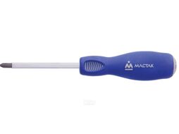 Отвертка крестовая Phillips 2 x100 мм, силовая, держатель МАСТАК 041-02102H
