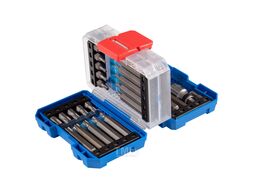 Набор вставок (бит) 10 мм, Torx, Spline, Hex, 41 предмет KING TONY 1041CQ-EB
