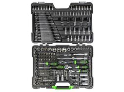 Набор инструментов 216пр. 1/4'' 3/8" 1/2'' (6гр.)(4-32мм) JBM 54045