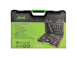 Набор инструментов 216пр. 1/4'' 3/8" 1/2'' (6гр.)(4-32мм) JBM 54045
