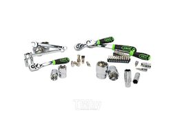 Набор инструментов 216пр. 1/4'' 3/8" 1/2'' (6гр.)(4-32мм) JBM 54045