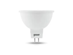 Лампа светодиодная Black 9Вт MR16 3000К тепл. бел. GU5.3 830лм GAUSS 101505109