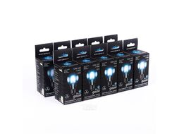 Лампа светодиодная филаментная Filament 10Вт A60 4100К нейтр. бел. E27 970лм GAUSS 102802210