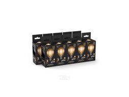 Лампа светодиодная филаментная Filament 5Вт шар 2700К тепл. бел. E14 420лм GAUSS 105801105