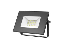 Прожектор светодиодный Elementary ДО 20Вт 6500К IP65 1750лм 200-240В черн. GAUSS 613100320