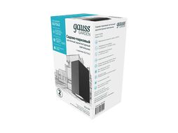 Светильник садово-парковый Cube НТУ 2х35Вт GU10 IP54 220-240В 50-60Гц 160х68х92 архитектурный настенный GAUSS GD159