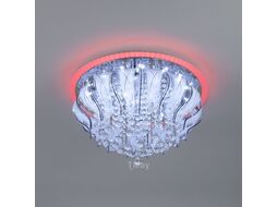 Подвесной светильник Eurosvet 80119/8 хром/синий+красный+фиолетовый